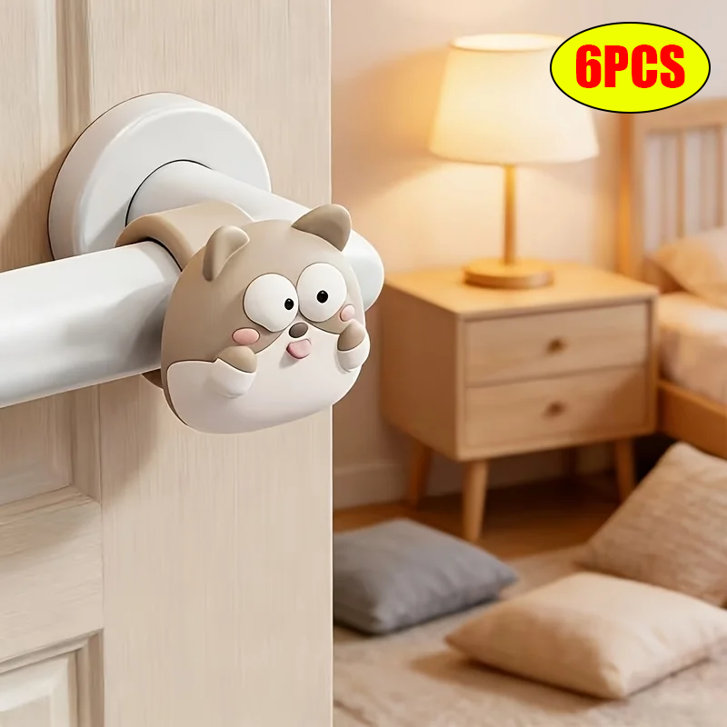 Furniture Joint Hardware - 6pcs Door Knob Bumper Pads |
