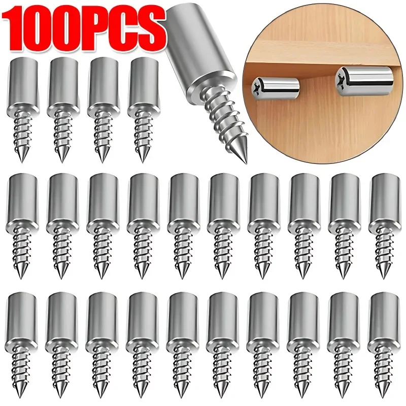 Shelf Peg Support - 10-100PCS Self Tapping Screw Layer Plate