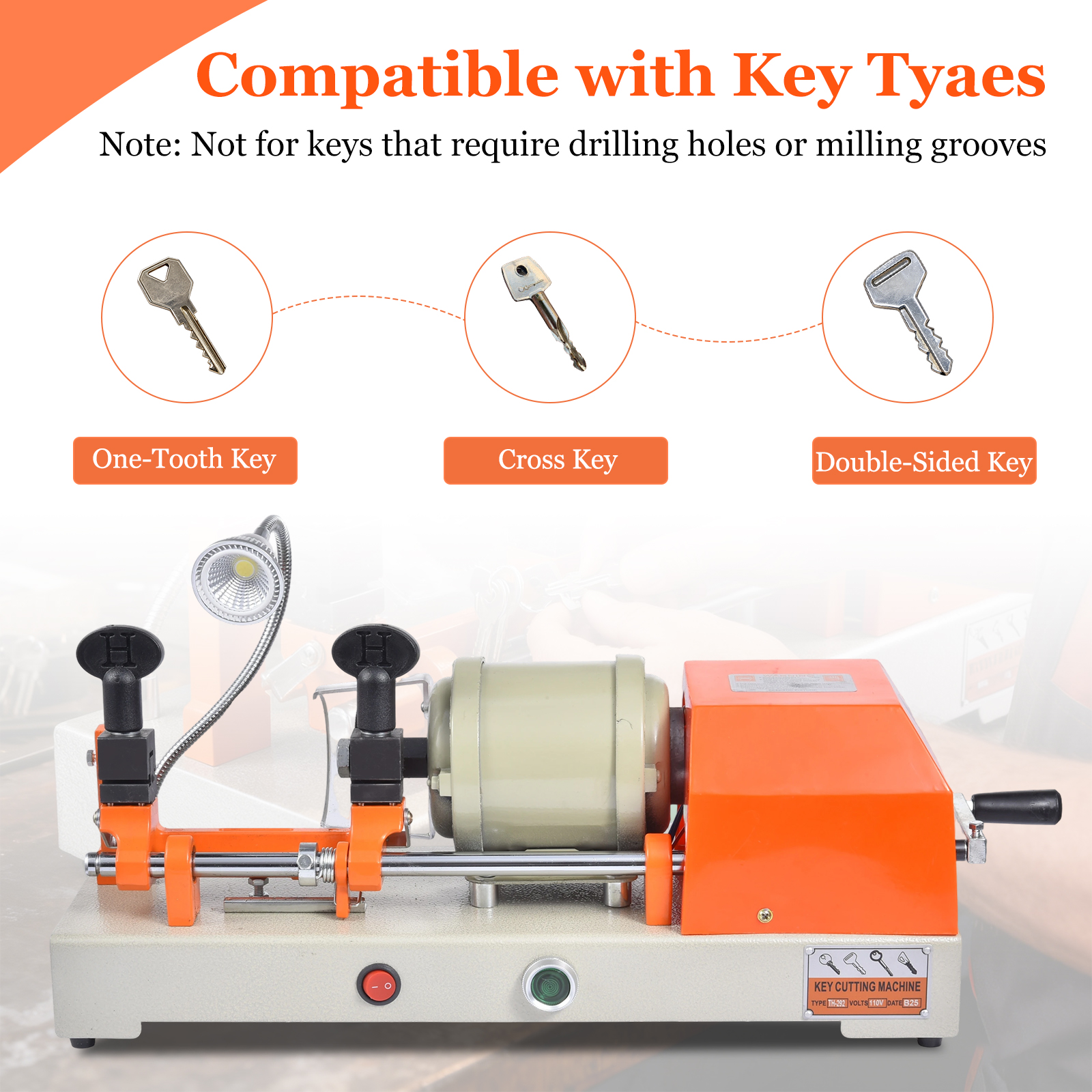Key Duplicator Machine Key Cut - Furniture Hardware Fitting recensione e prezzo