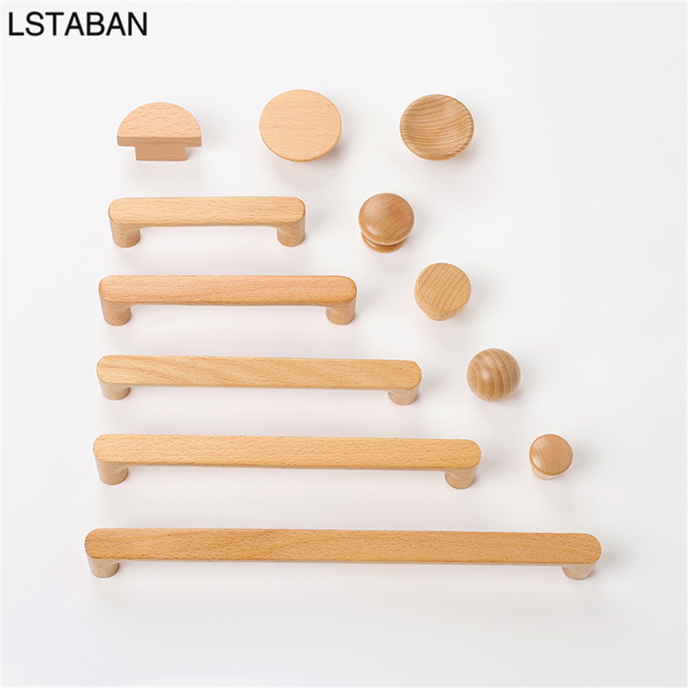 Nordic Wooden Cabinet Handles  - Furniture Hardware China recensione e prezzo