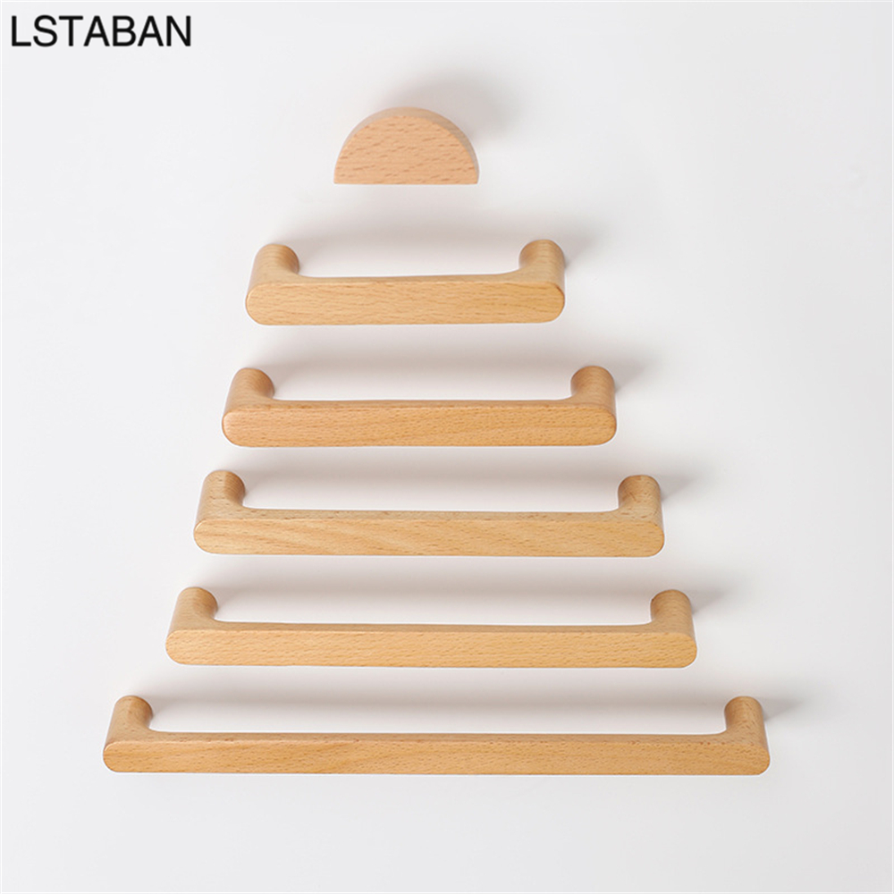 Nordic Wooden Cabinet Handles  - Furniture Hardware China recensione e prezzo