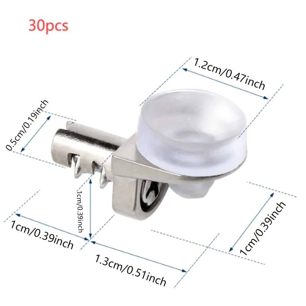 22/30Pcs Shelf Pegs 5mm Shelf  - Shelf Peg Support recensione e prezzo
