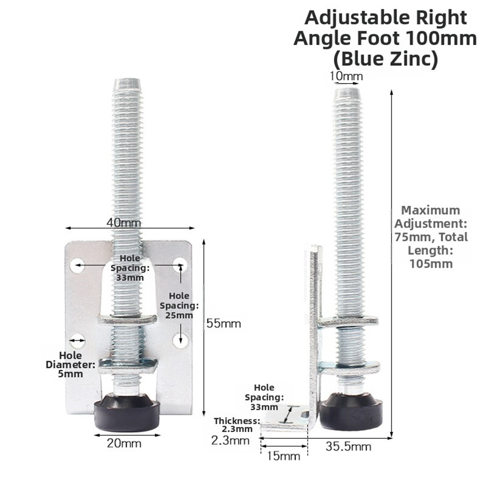 Heavy Duty Adjustable Leveling - Furniture Leveling Hardware recensione e prezzo