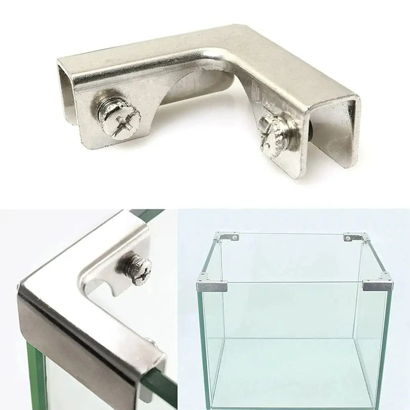 4Pcs L Type Glass Fixing Clip  - Furniture Hardware Types recensione e prezzo