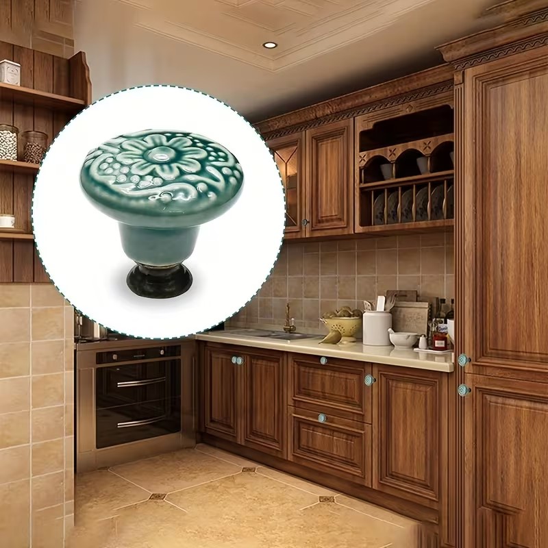 12pcs Ceramic Cabinet Knobs, F - Furniture Hardware China recensione e prezzo