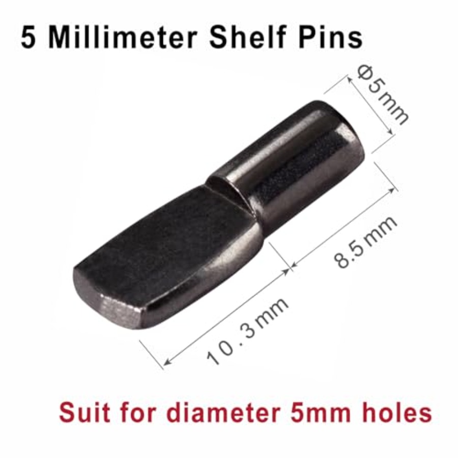 5mm Shelf Pins Spoon Shape She - Shelf Peg Support recensione e prezzo
