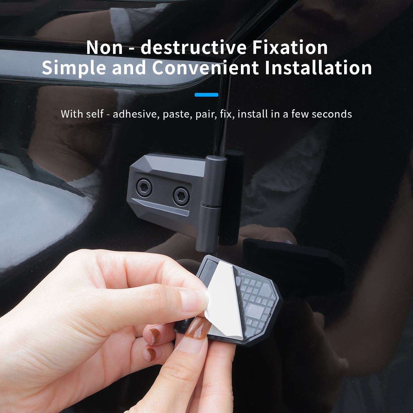 2PCS ABS Car Engine Hood Door  - Furniture Hardware Fitting recensione e prezzo