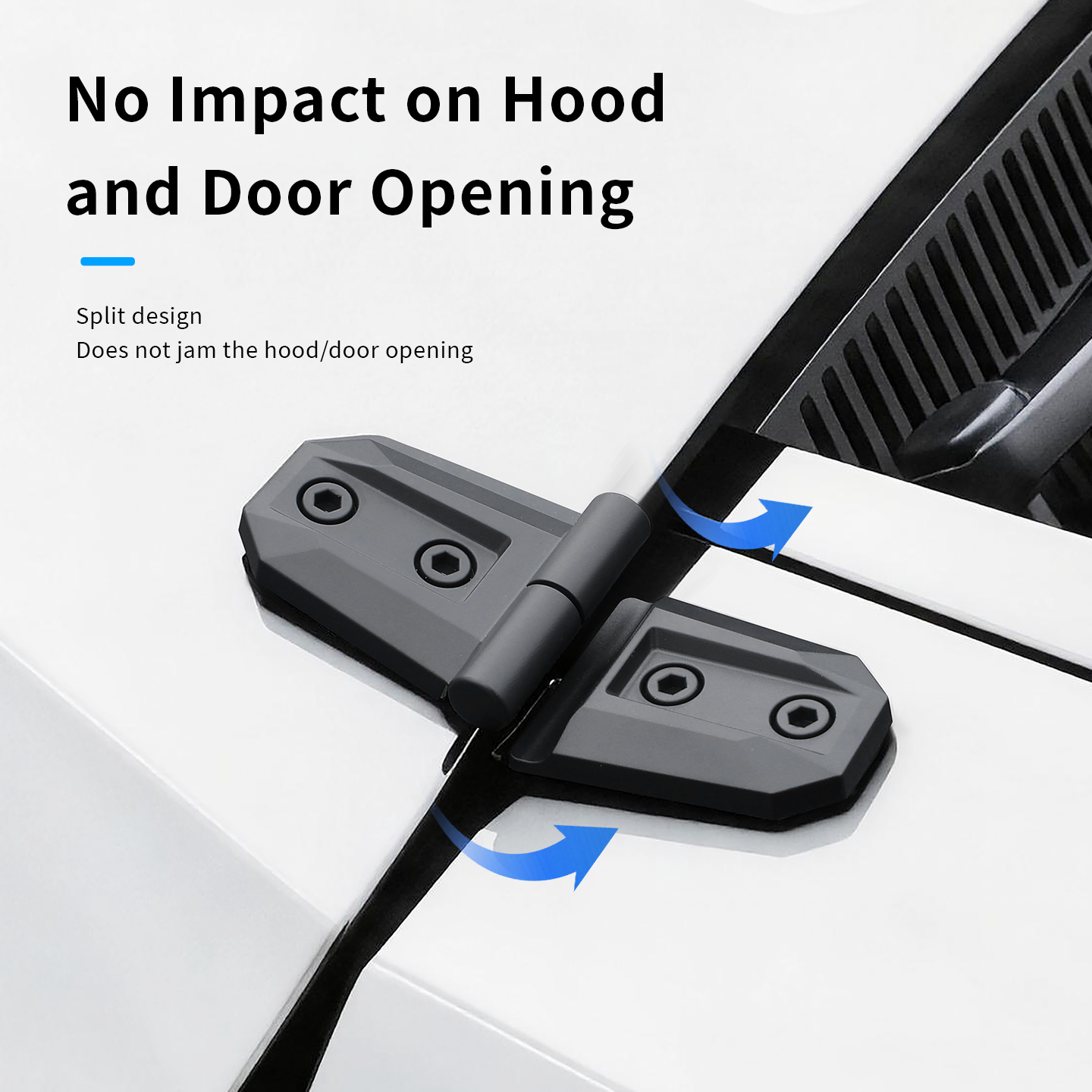 2PCS ABS Car Engine Hood Door  - Furniture Hardware Fitting recensione e prezzo