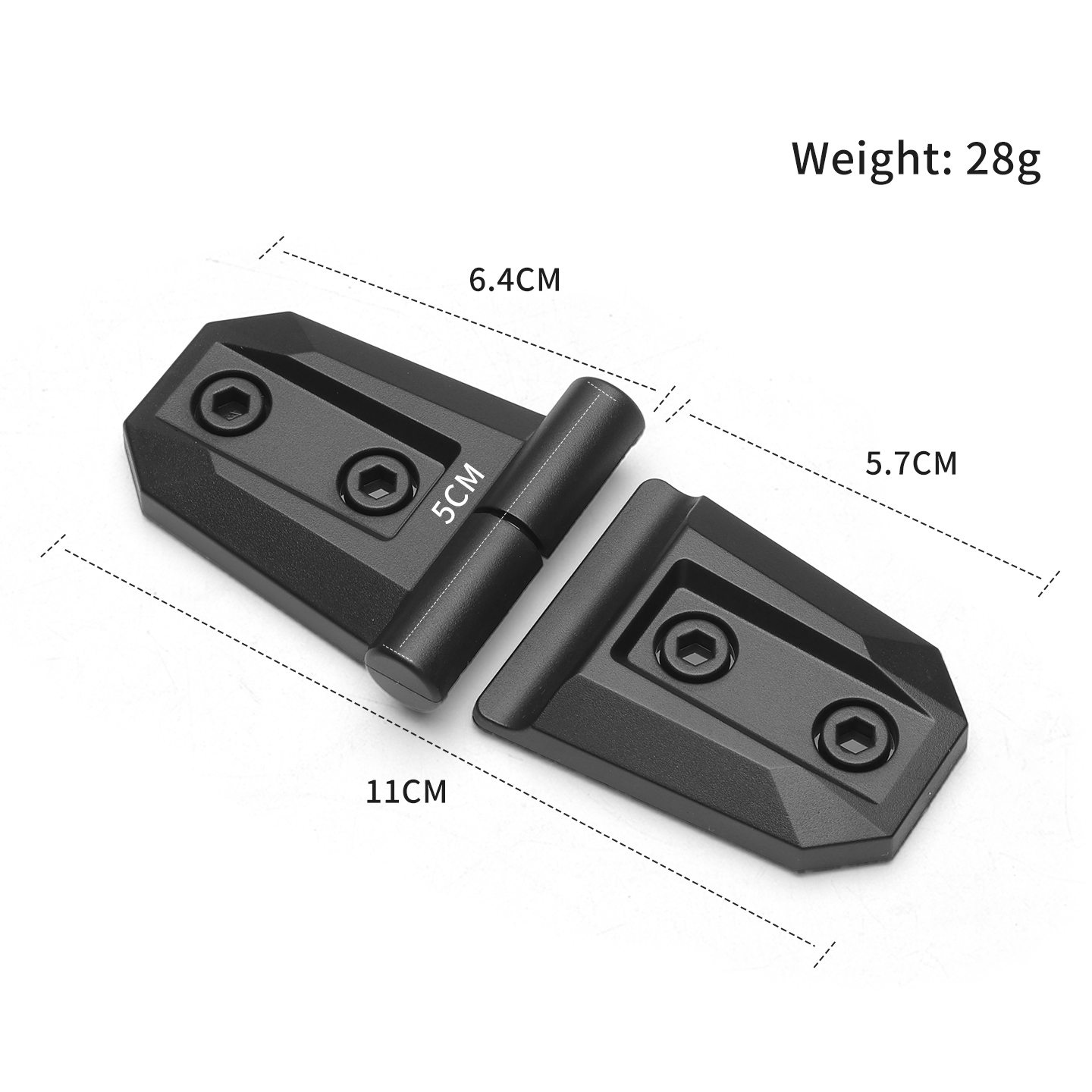 2PCS ABS Car Engine Hood Door  - Furniture Hardware Fitting recensione e prezzo