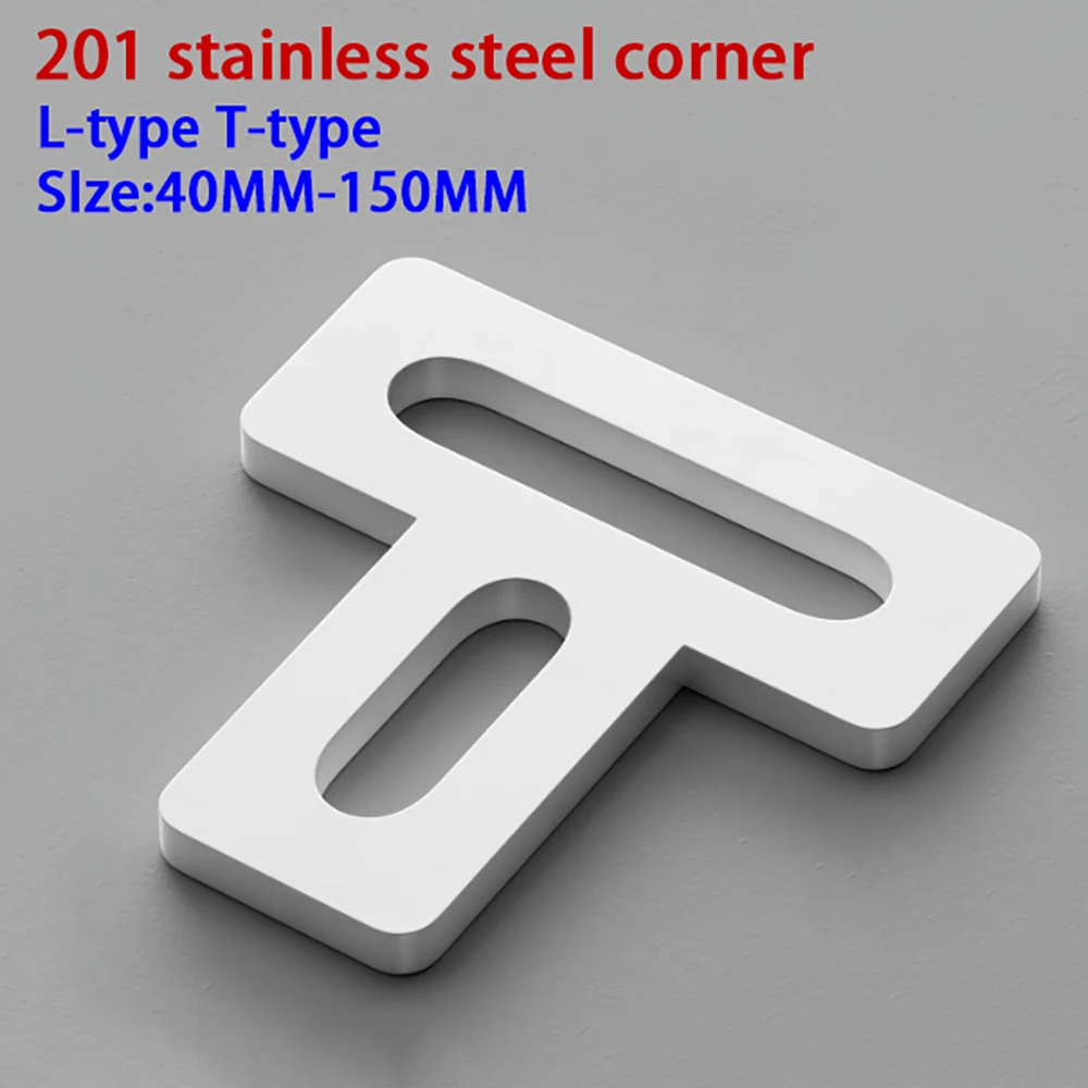 White Stainless Steel L/T Type - Furniture Hardware Types recensione e prezzo
