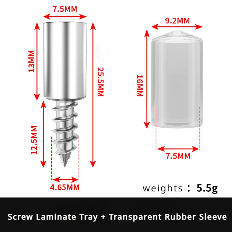 100/10PCS Self Tapping Screw W - Shelf Peg Support recensione e prezzo