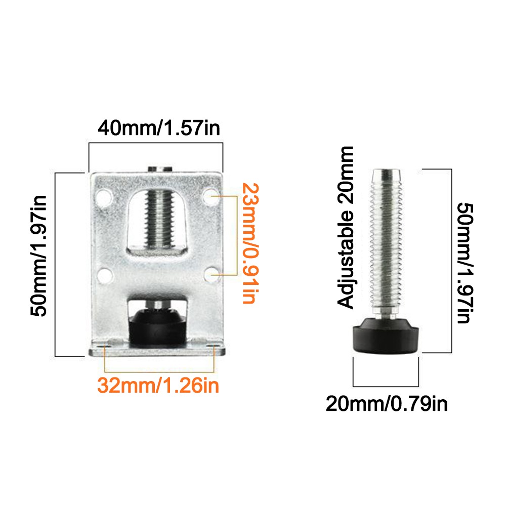 NEW Adjustable Furniture Level - Furniture Leveling Hardware recensione e prezzo
