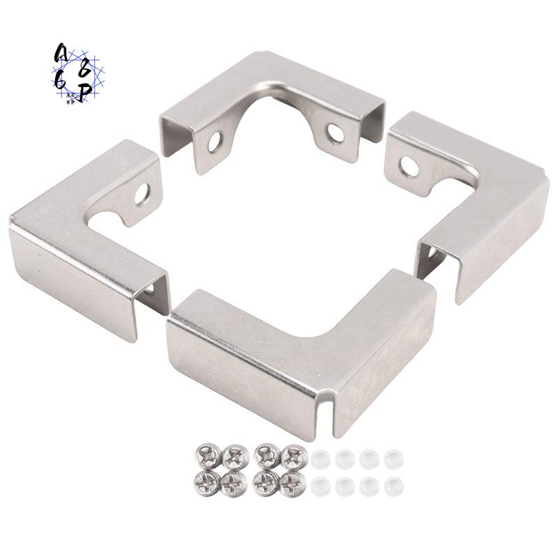 A68P-4Pcs L Type Glass Fixing  - Furniture Hardware Types recensione e prezzo