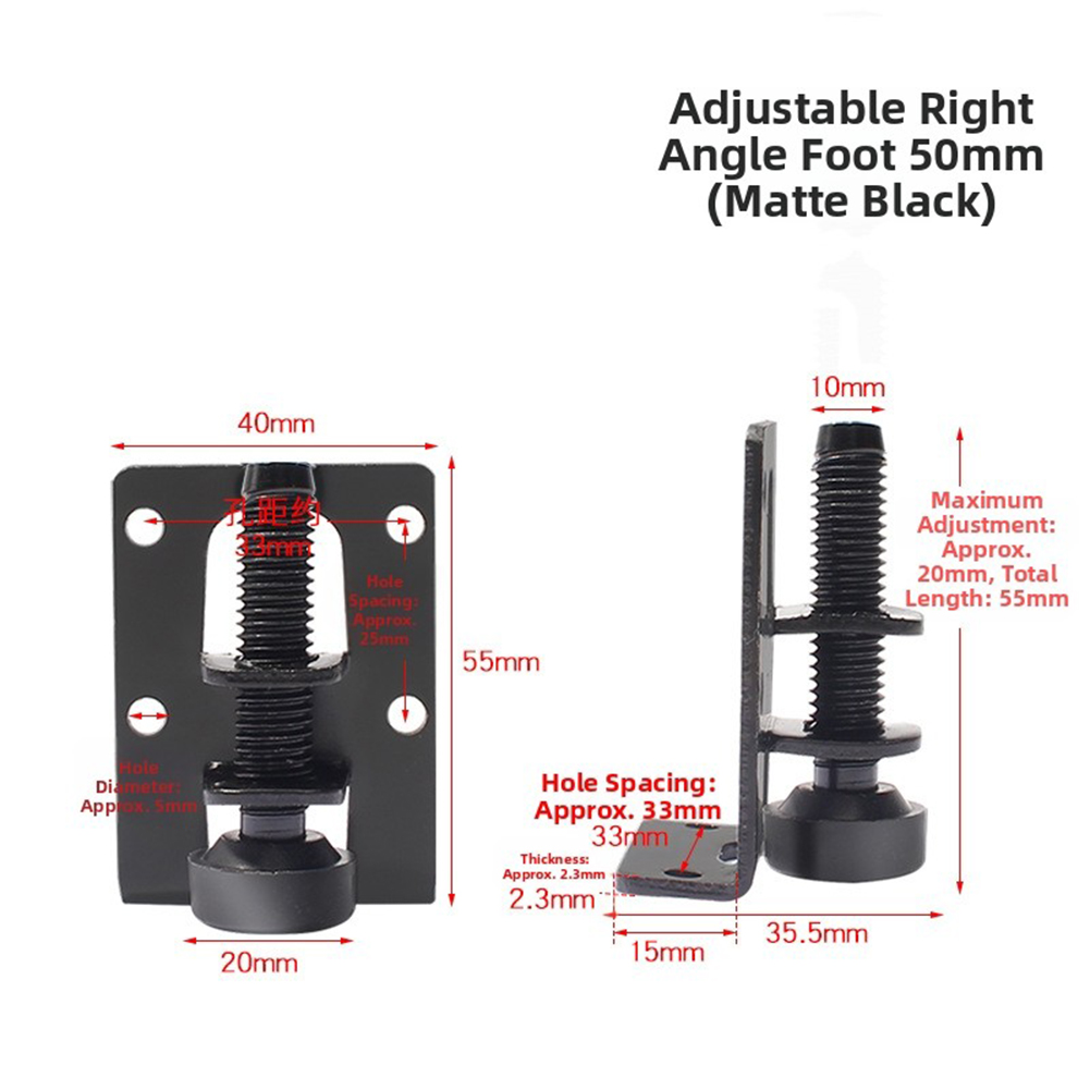 6 Pcs Adjustable Leveling Feet - Furniture Leveling Hardware recensione e prezzo